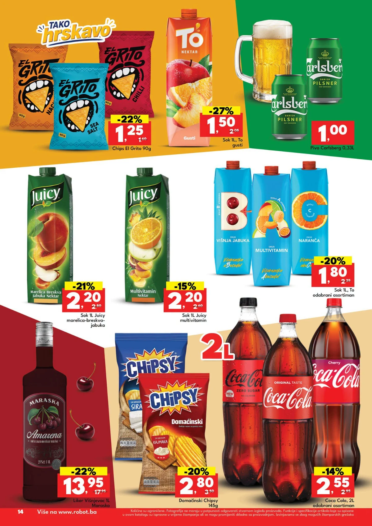 Robot katalog akcija strana 14 – važi od 17.8. do 29.8.2026.
