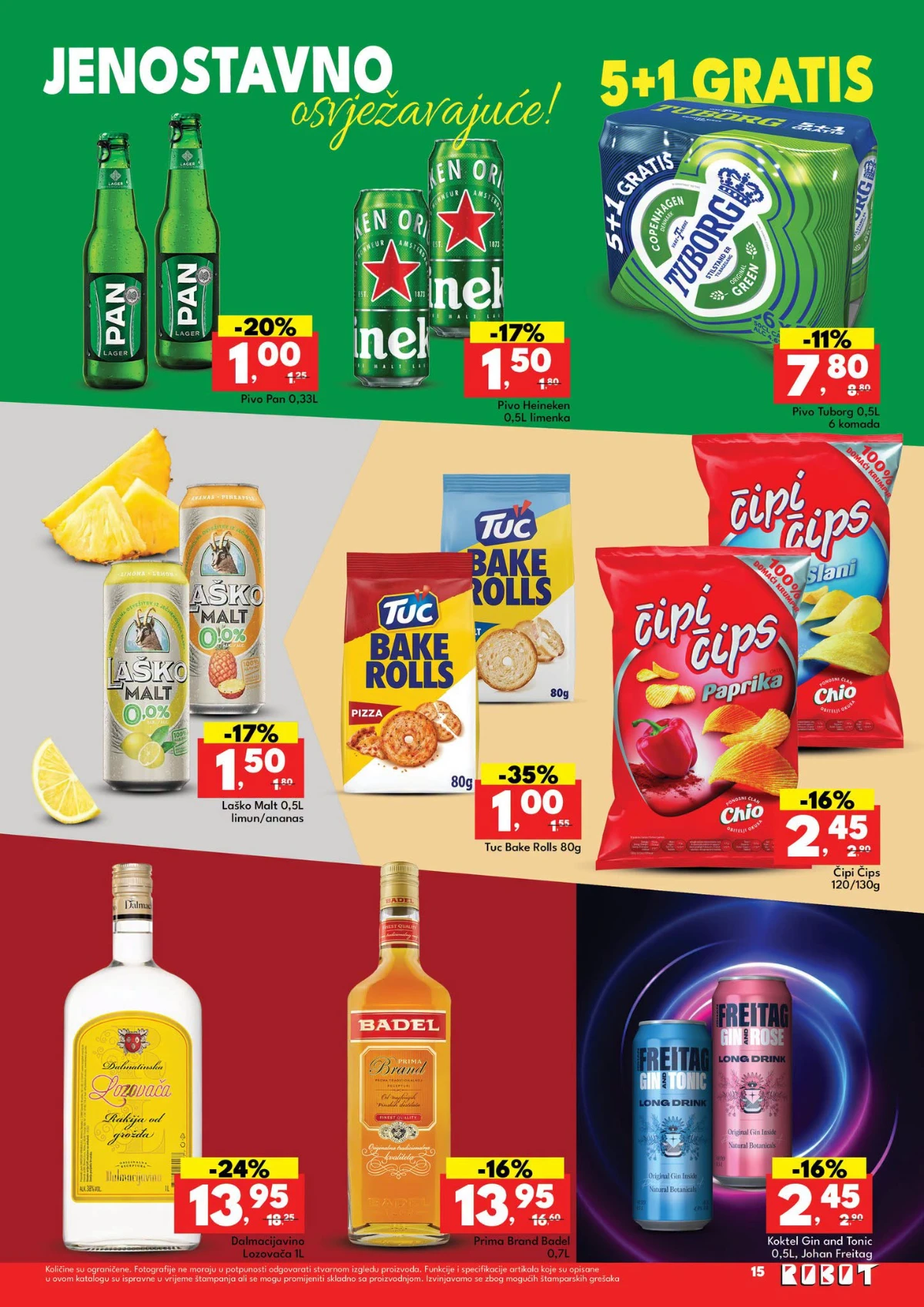 Robot katalog akcija strana 15 – važi od 17.8. do 29.8.2026.
