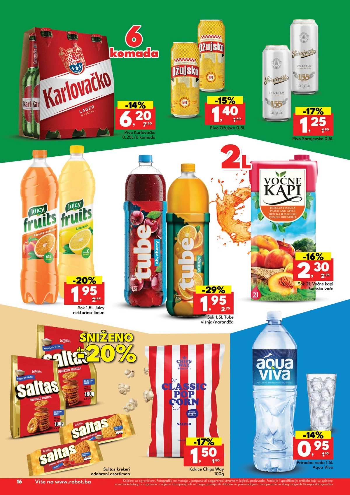 Robot katalog akcija strana 16 – važi od 17.8. do 29.8.2026.