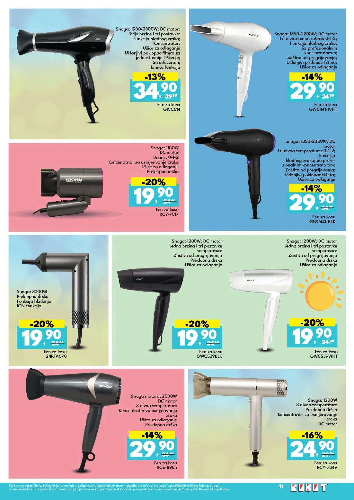 Robot katalog akcija strana 17 – važi od 6.7. do 9.8.2026.