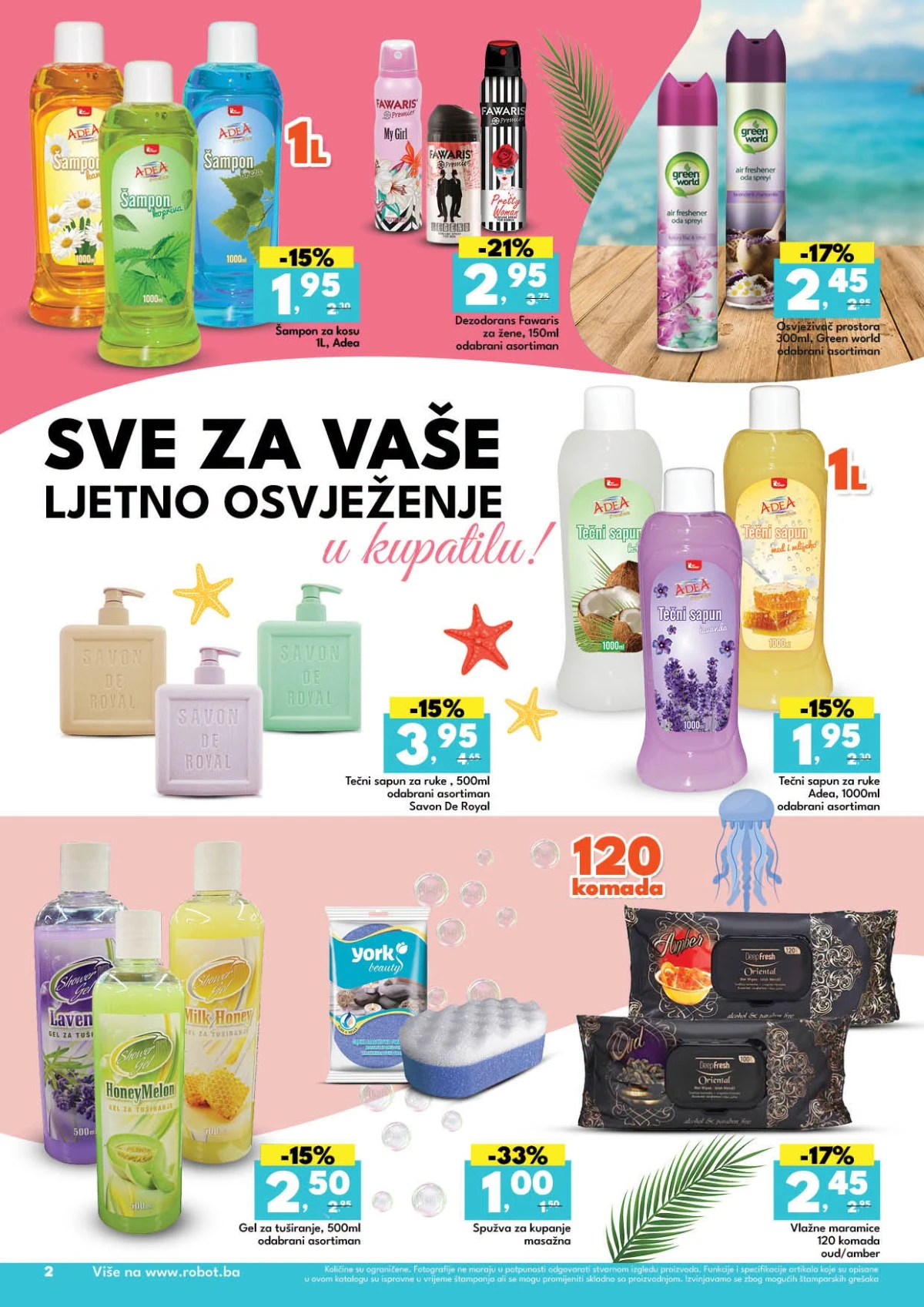 Robot katalog akcija strana 2 – važi od 6.7. do 9.8.2026.