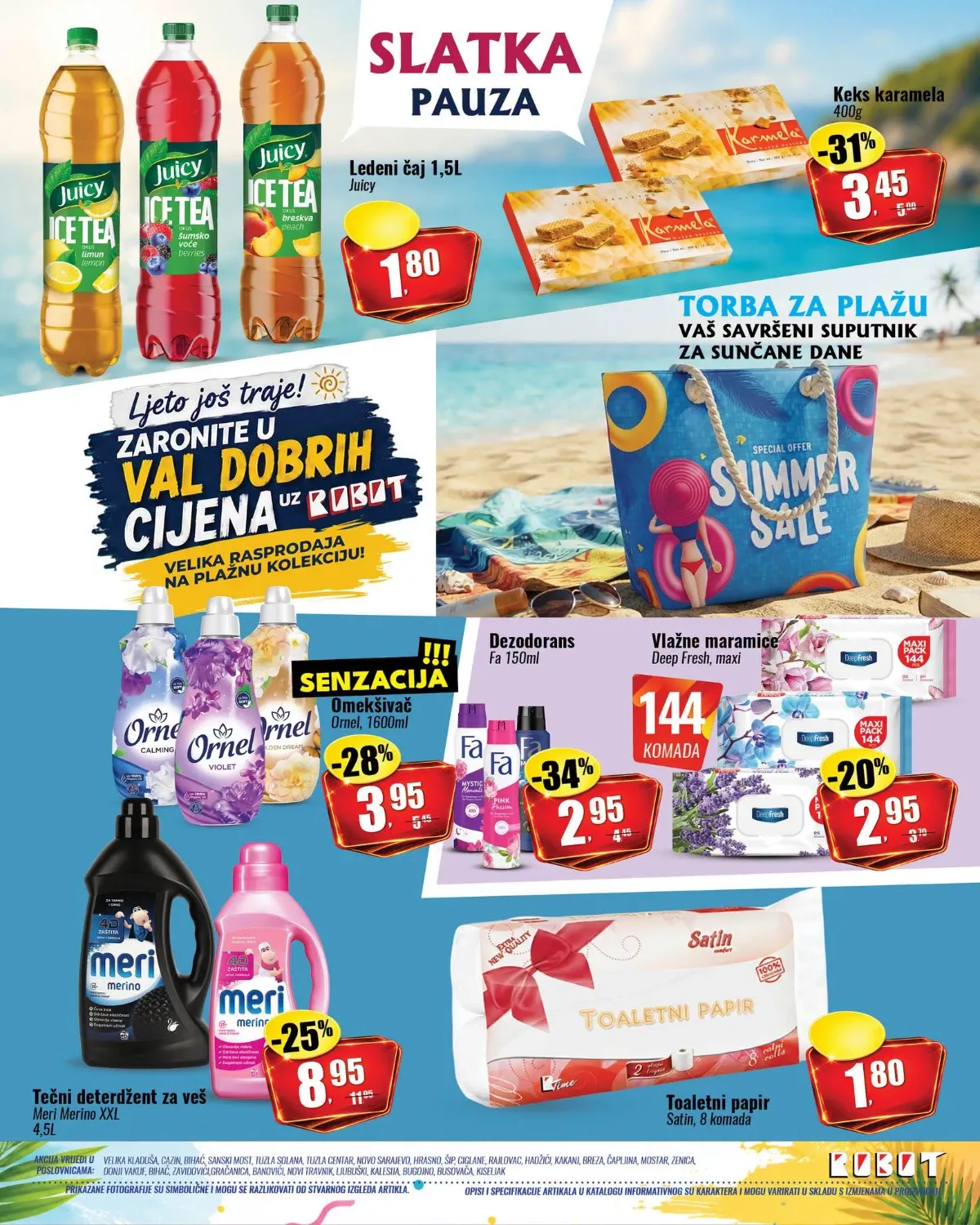 Robot katalog akcija strana 2 – važi od 10.8. do 12.8.2026.