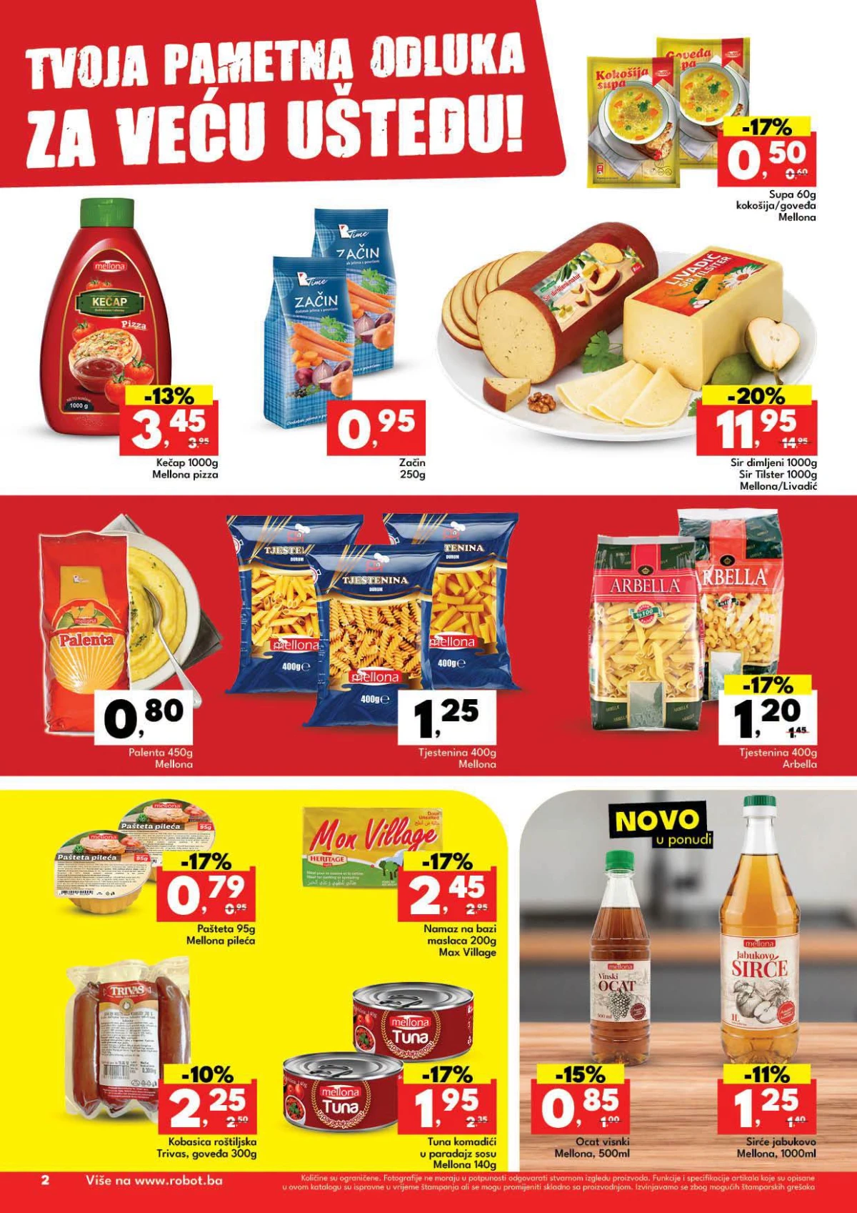Robot katalog akcija strana 2 – važi od 17.8. do 29.8.2026.