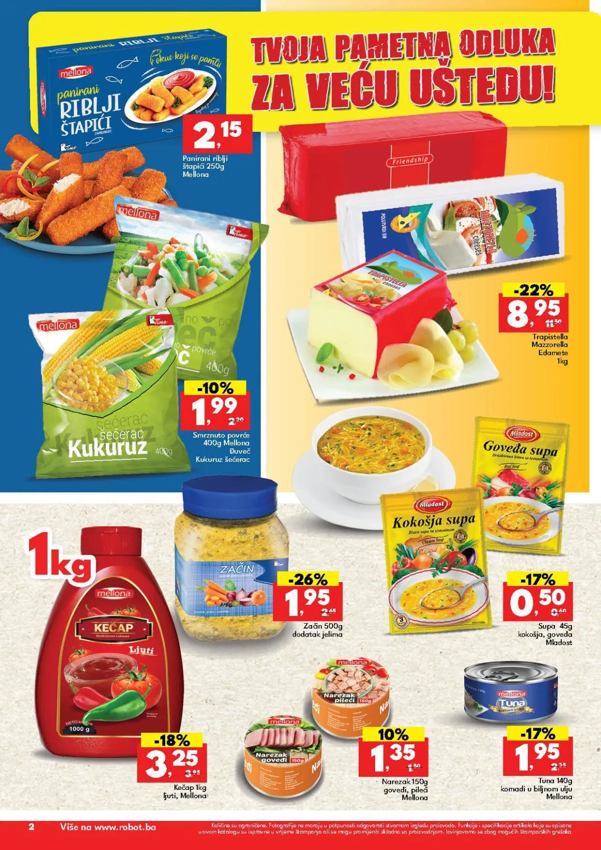 Robot katalog akcija strana 2 – važi od 31.8. do 12.9.2026.