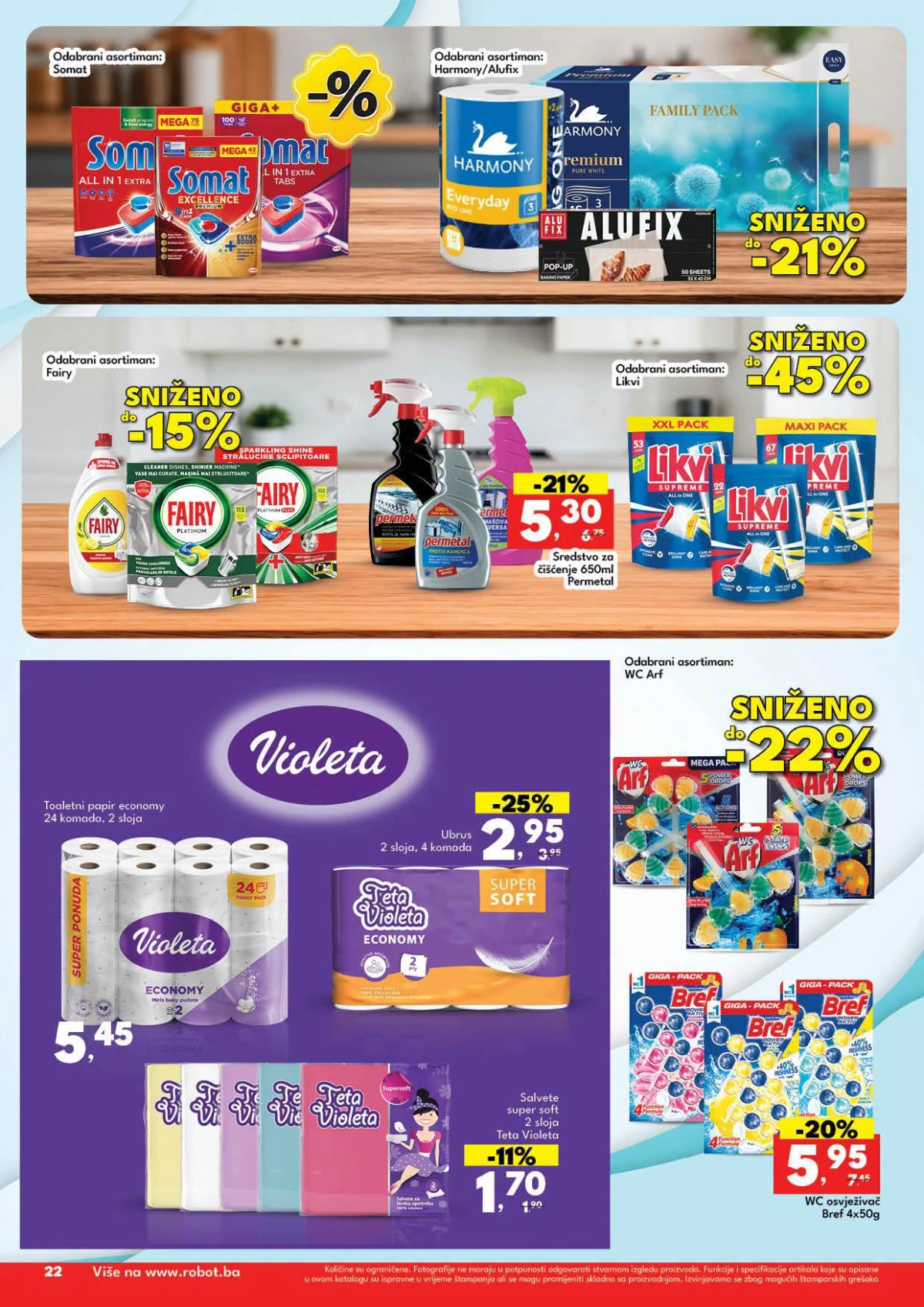 Robot katalog akcija strana 22 – važi od 17.8. do 29.8.2026.