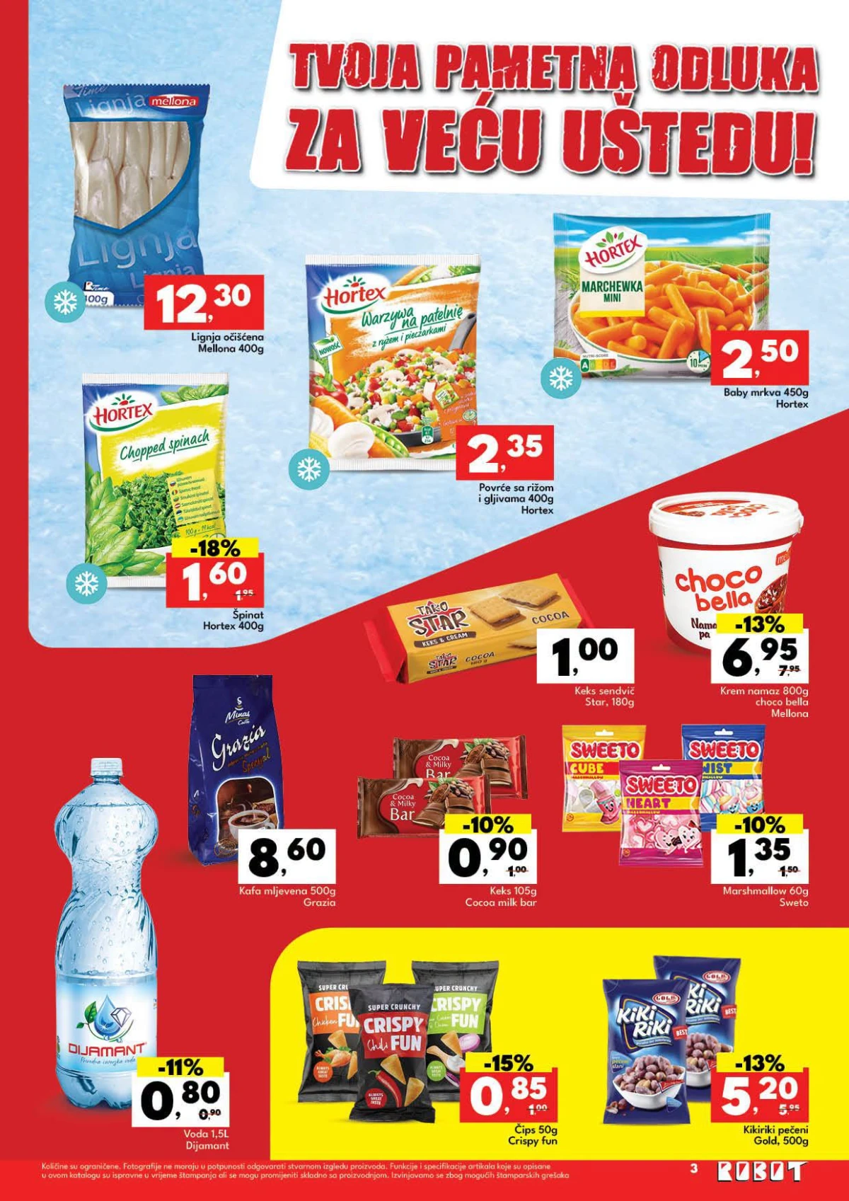 Robot katalog akcija strana 3 – važi od 17.8. do 29.8.2026.