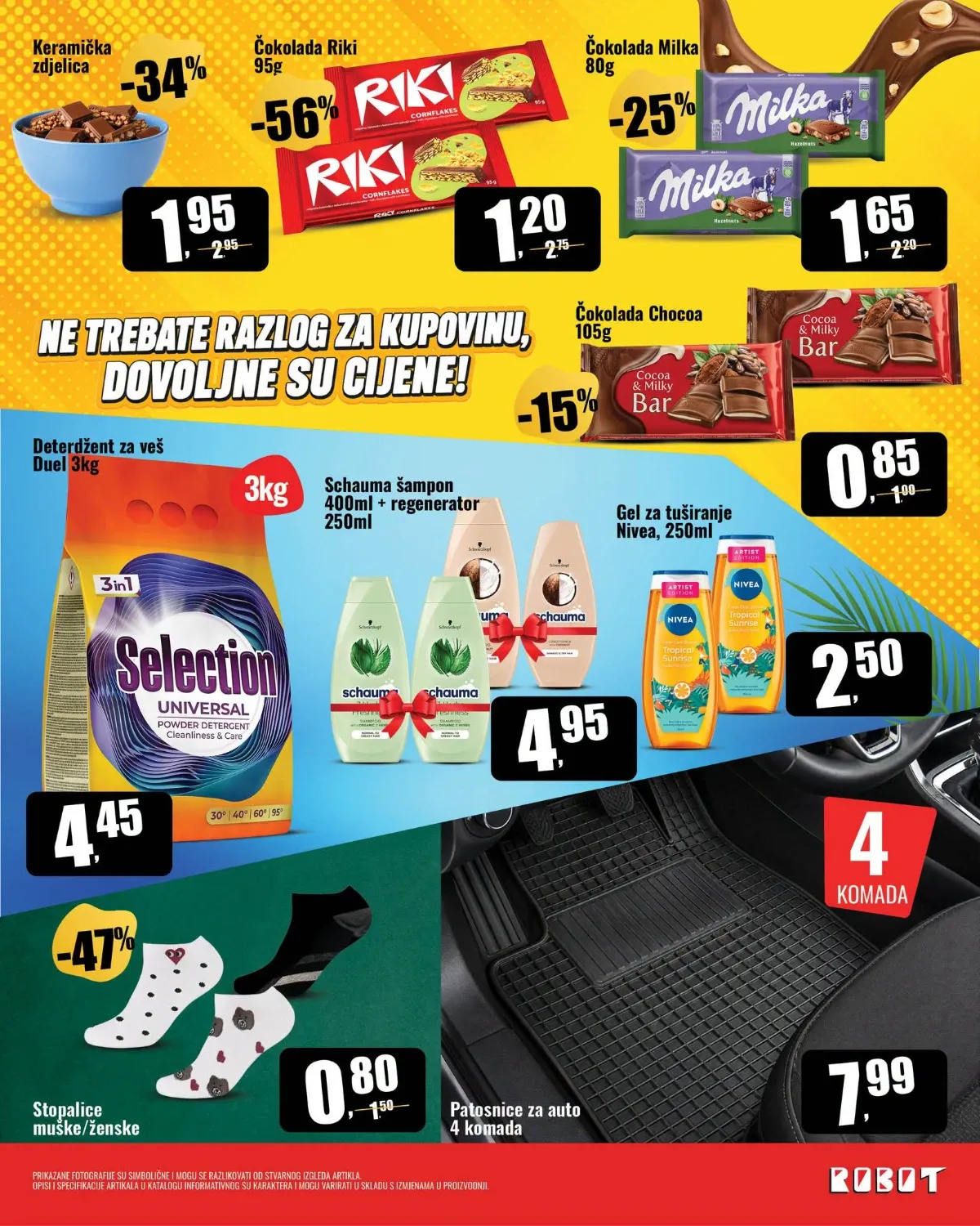 Robot katalog akcija strana 3 – važi od 27.8. do 29.8.2026.