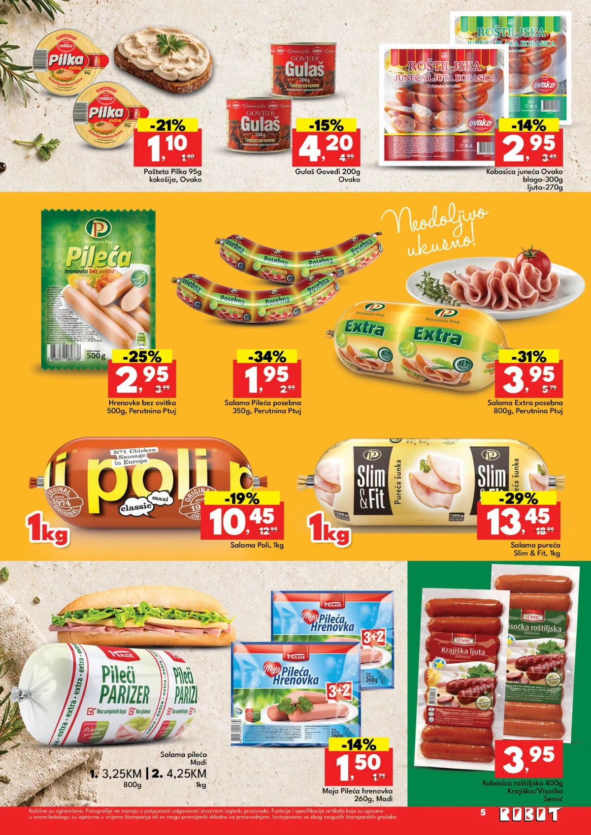Robot katalog akcija strana 5 – važi od 17.8. do 29.8.2026.