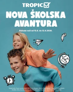 Tropic katalog akcija strana 1 – važi od 15.8. do 13.9.2026.