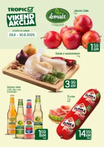 Tropic katalog akcija strana 1 – važi od 28.8. do 30.8.2026.