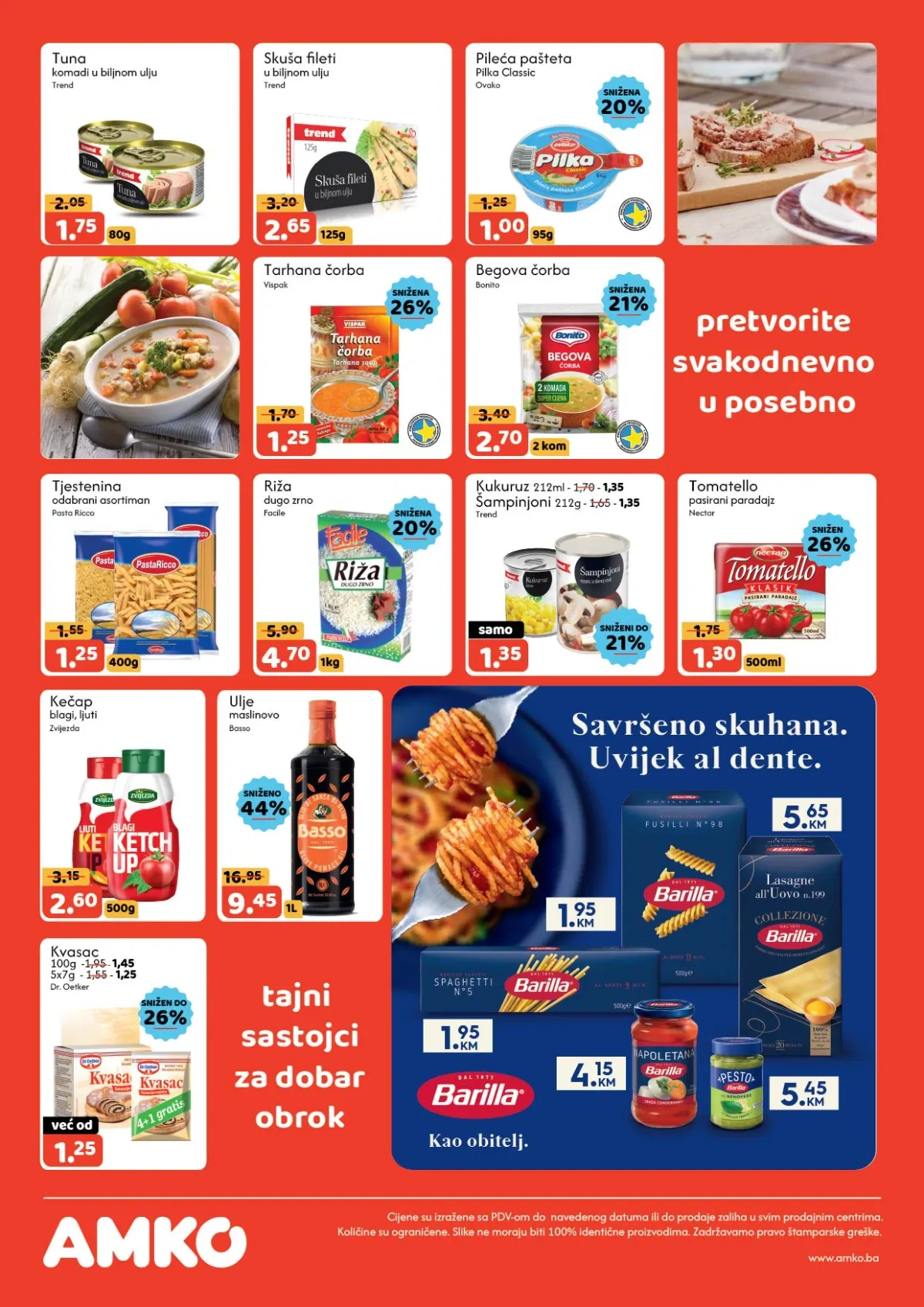 Amko katalog akcija strana 4 – važi od 3.9. do 16.9.2026.