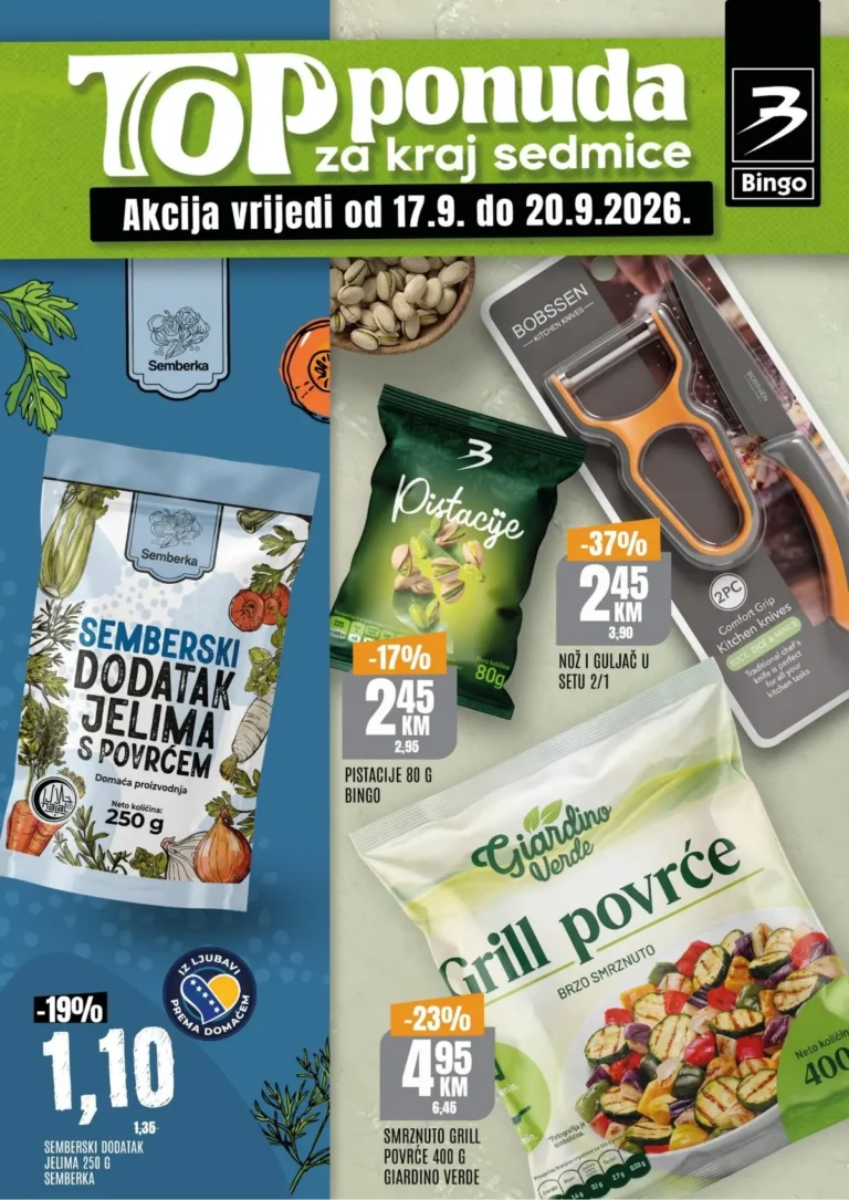 Bingo katalog, korica
