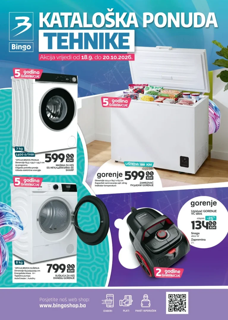 Bingo katalog, korica