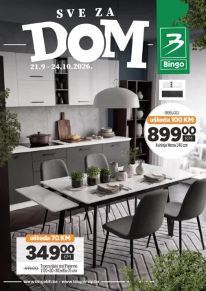 Bingo katalog 21.9. – 24.10.2026.