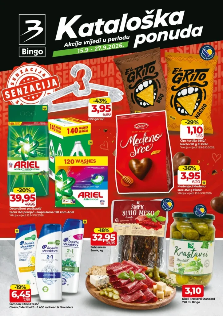 Bingo katalog, strana 1