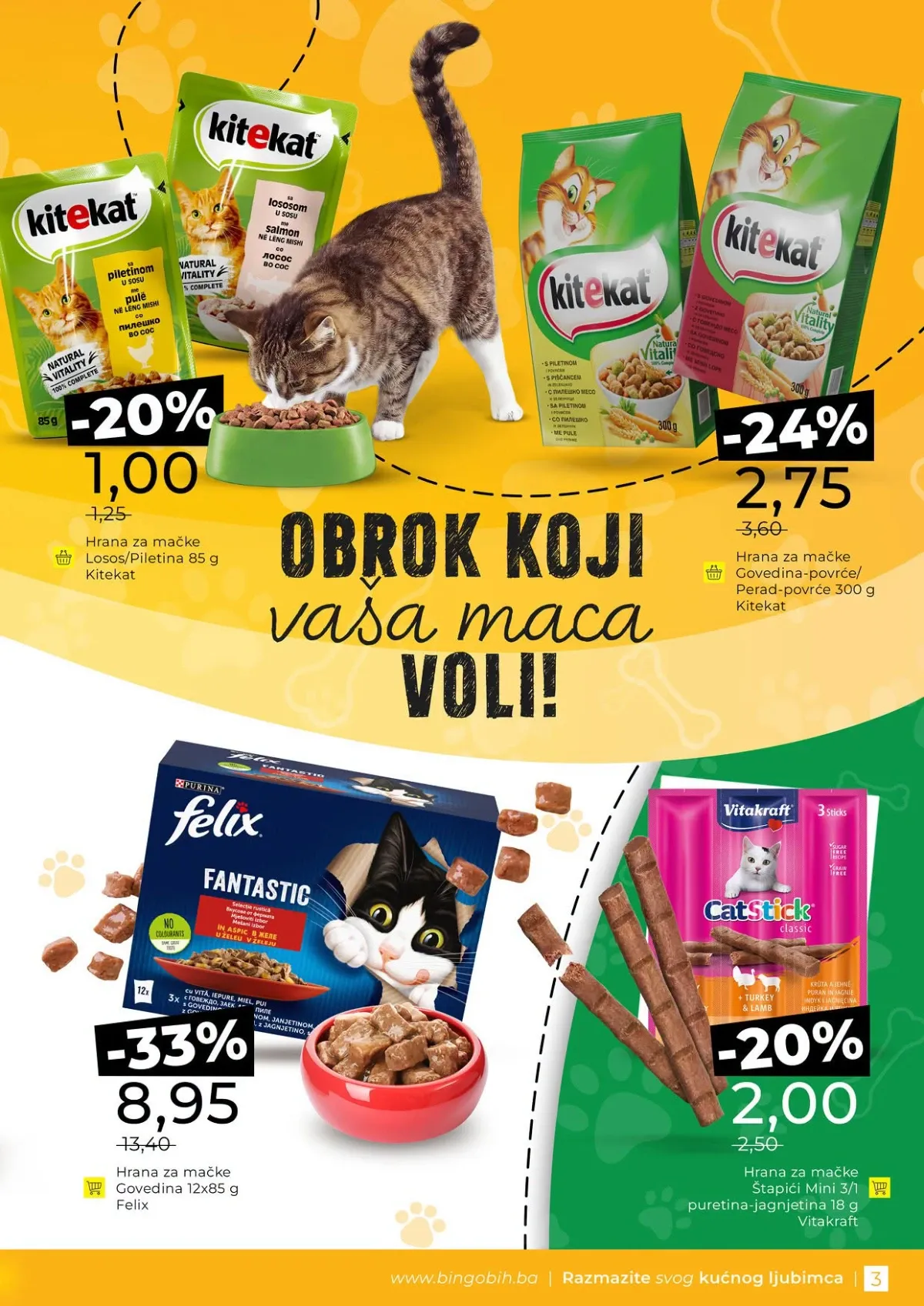 Bingo katalog akcija strana 3 – važi od 10.9. do 23.9.2026.