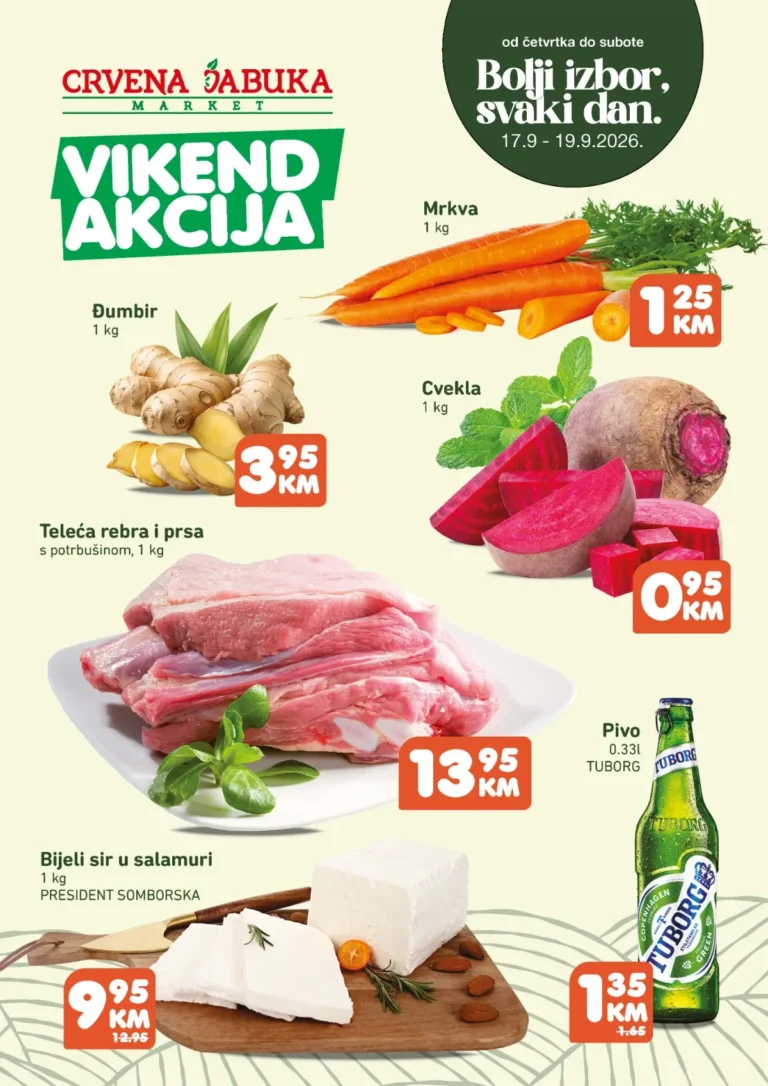 Crvena jabuka katalog, korica