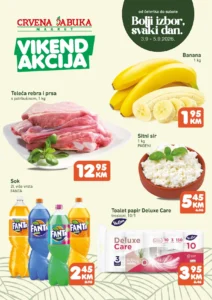 Crvena jabuka katalog akcija strana 1 – važi od 3.9. do 5.9.2026.