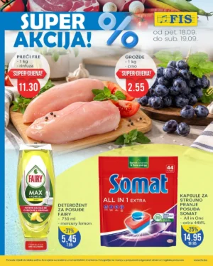FIS katalog: Pokrenuo super akciju septembar 2026