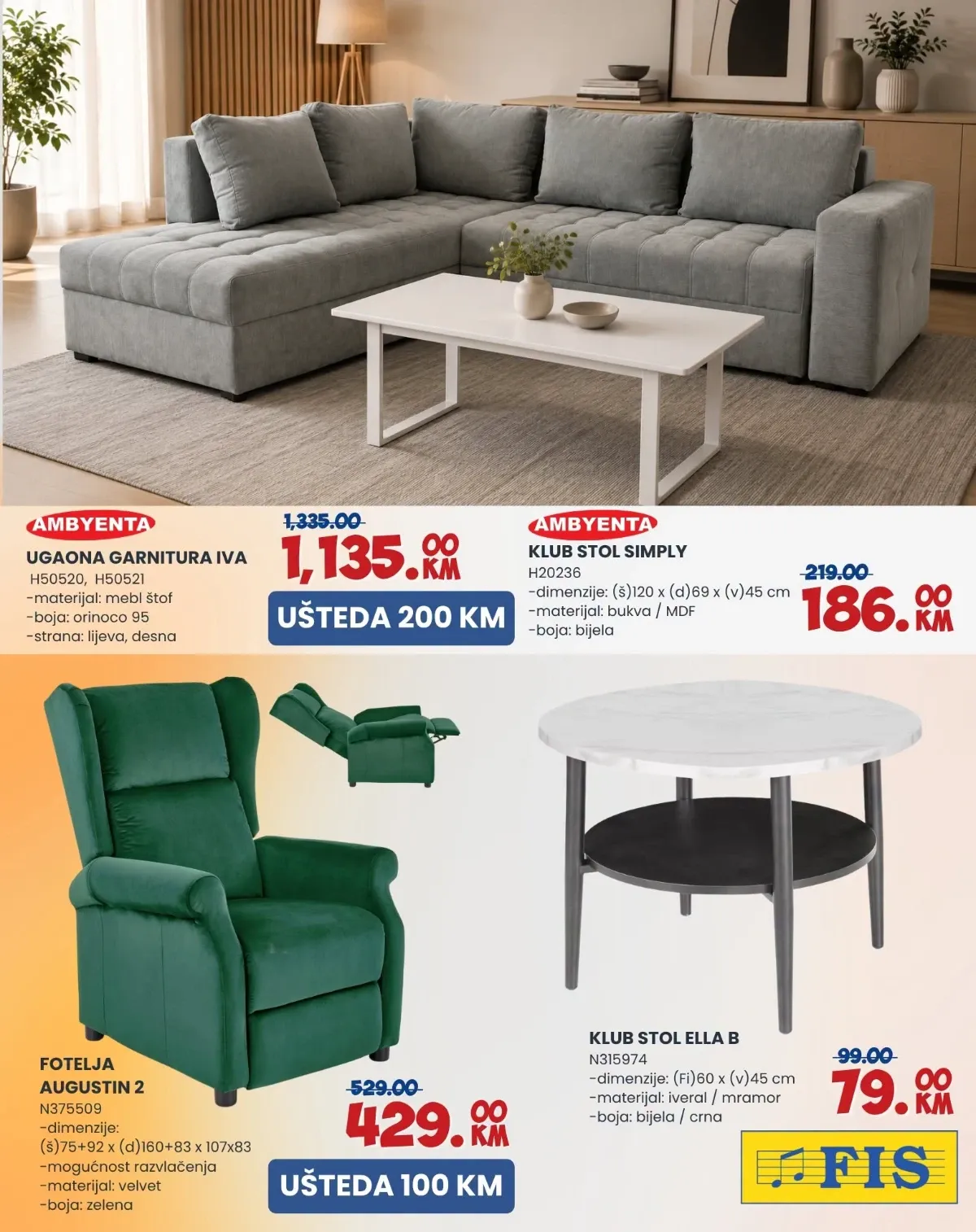 FIS katalog akcija strana 5 – važi od 7.9. do 27.9.2026.