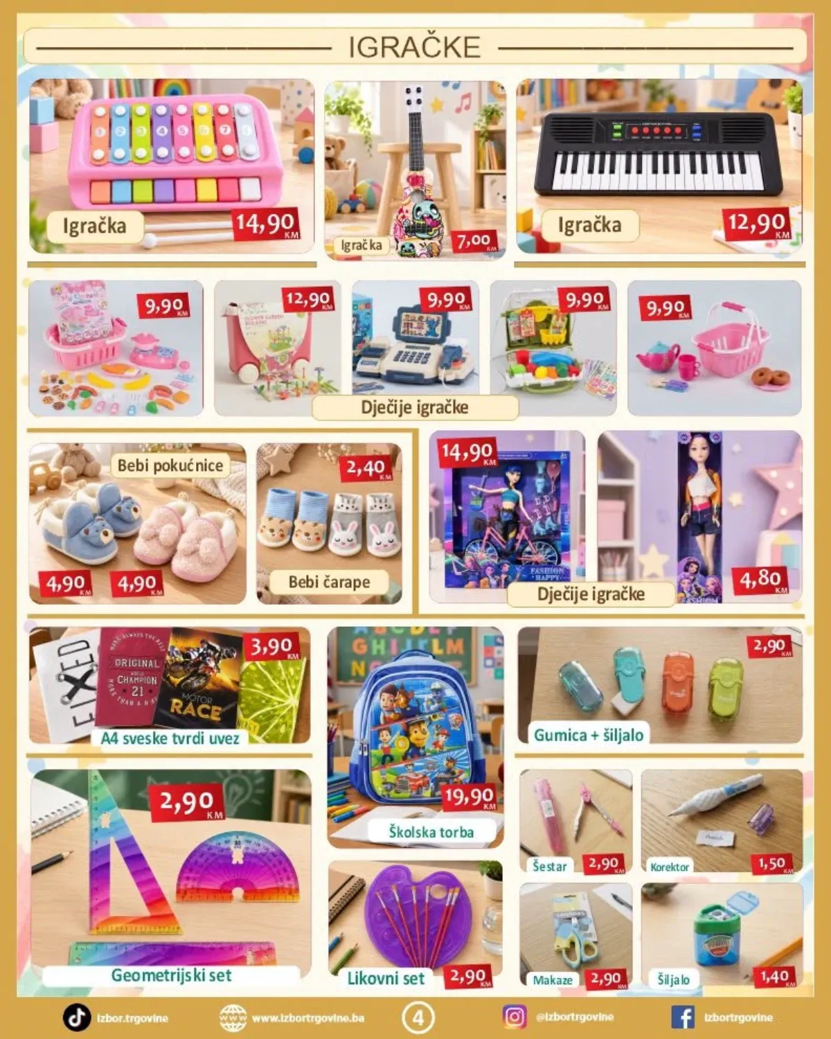 Izbor trgovina katalog akcija strana 4 – važi od 11.9. do 18.9.2026.