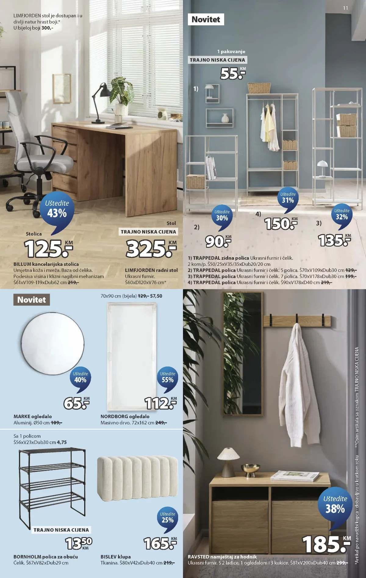 JYSK katalog akcija strana 11 – važi od 2.9. do 8.9.2026.