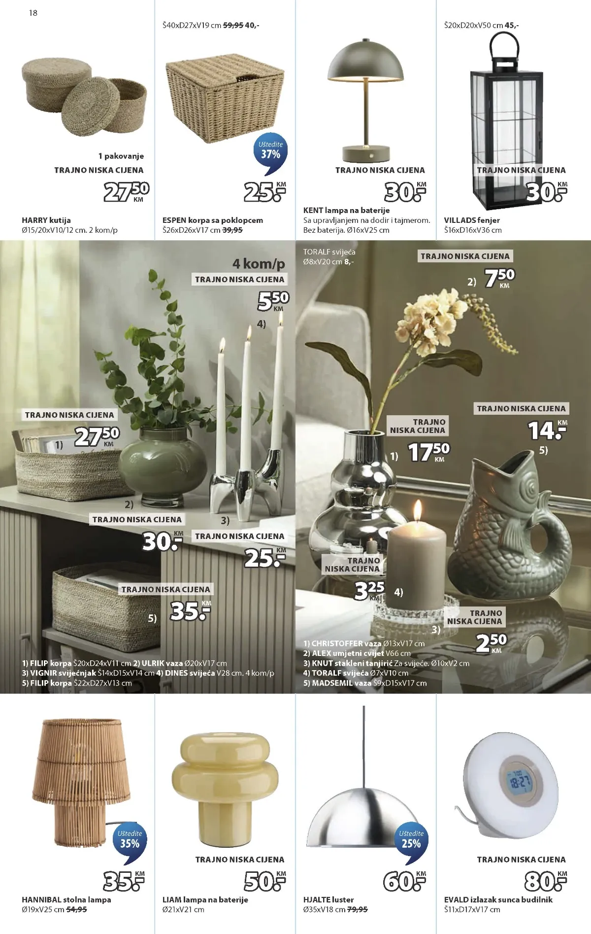 JYSK katalog akcija strana 18 – važi od 2.9. do 8.9.2026.