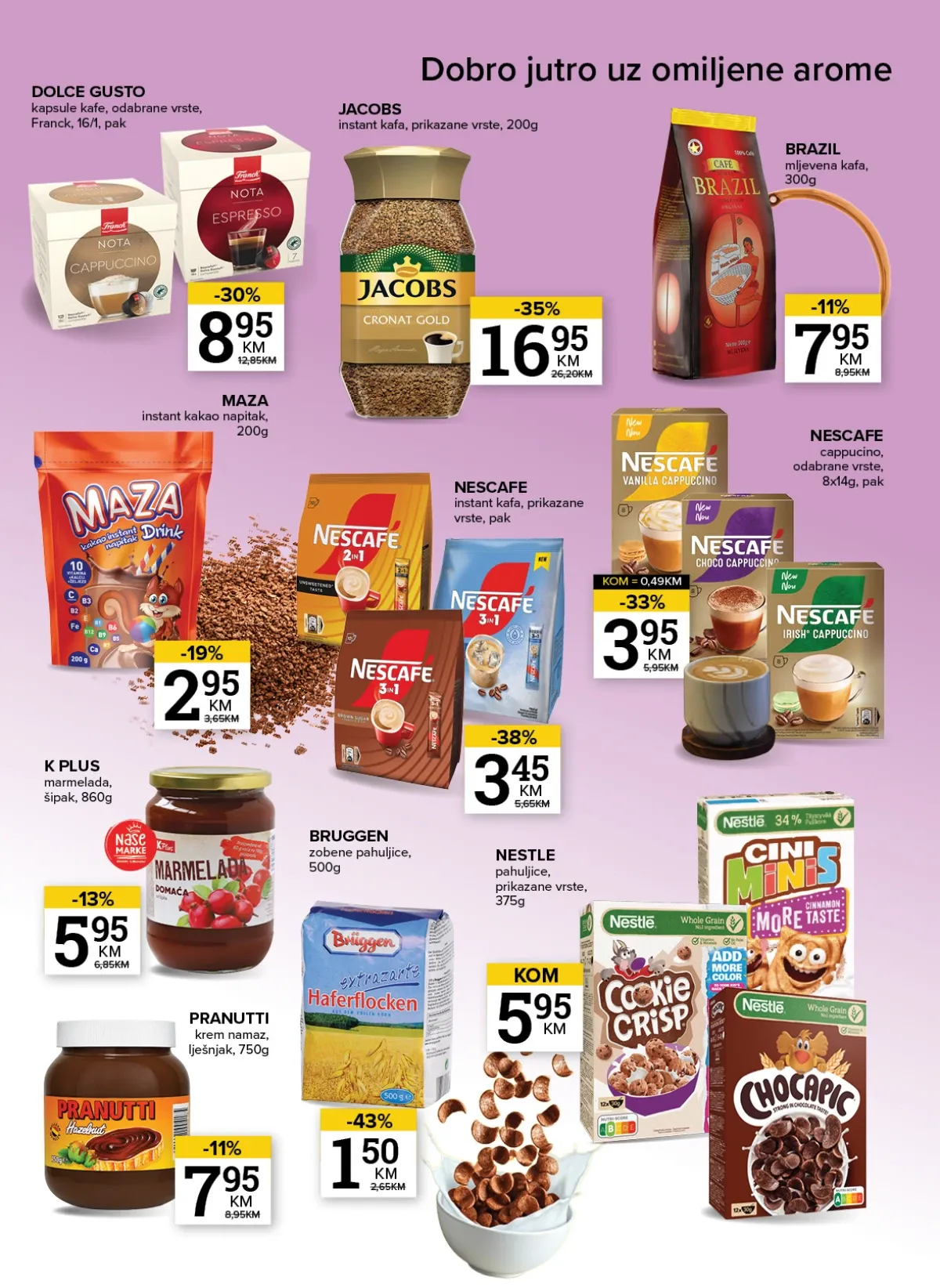 Konzum i Mercator katalog akcija strana 15 – važi od 8.9. do 14.9.2026.
