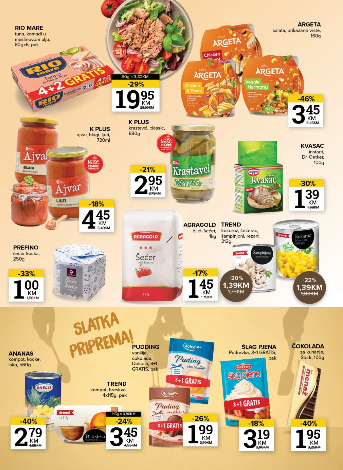 Konzum i Mercator katalog akcija strana 17 – važi od 8.9. do 14.9.2026.