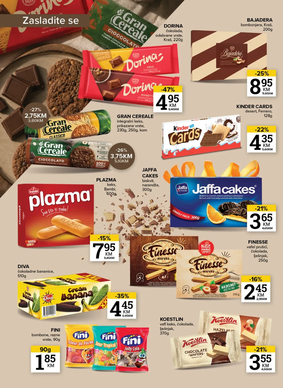 Konzum i Mercator katalog akcija strana 18 – važi od 8.9. do 14.9.2026.