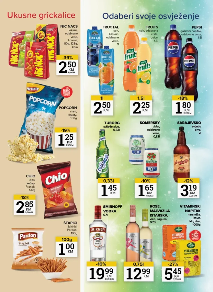 Konzum i Mercator katalog, strana 19