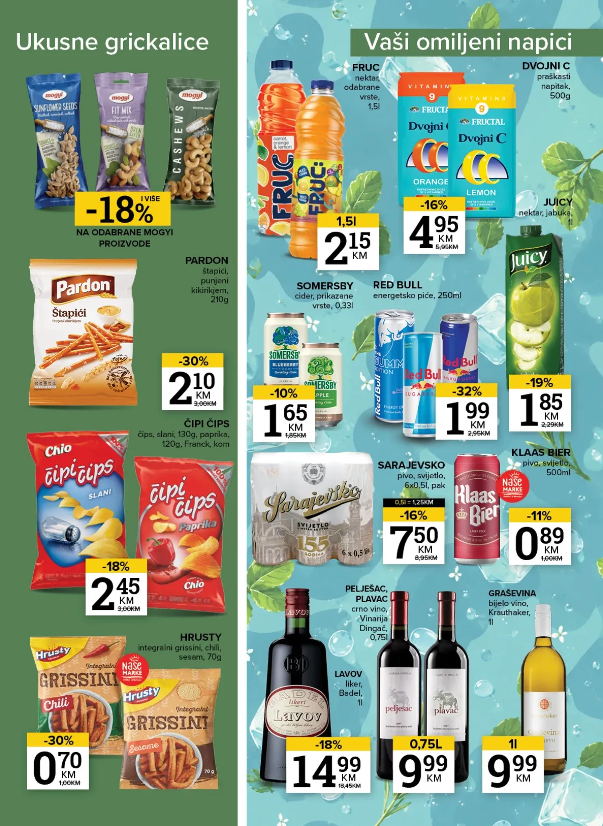 Konzum i Mercator katalog akcija strana 19 – važi od 8.9. do 14.9.2026.