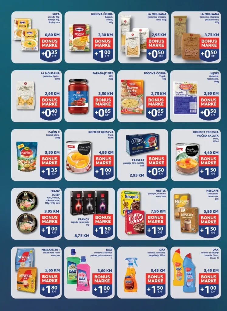 Konzum i Mercator katalog, strana 28
