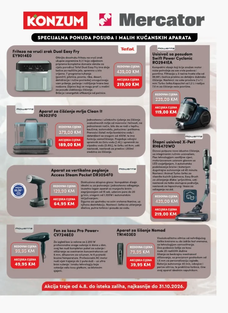 Konzum i Mercator katalog, strana 29