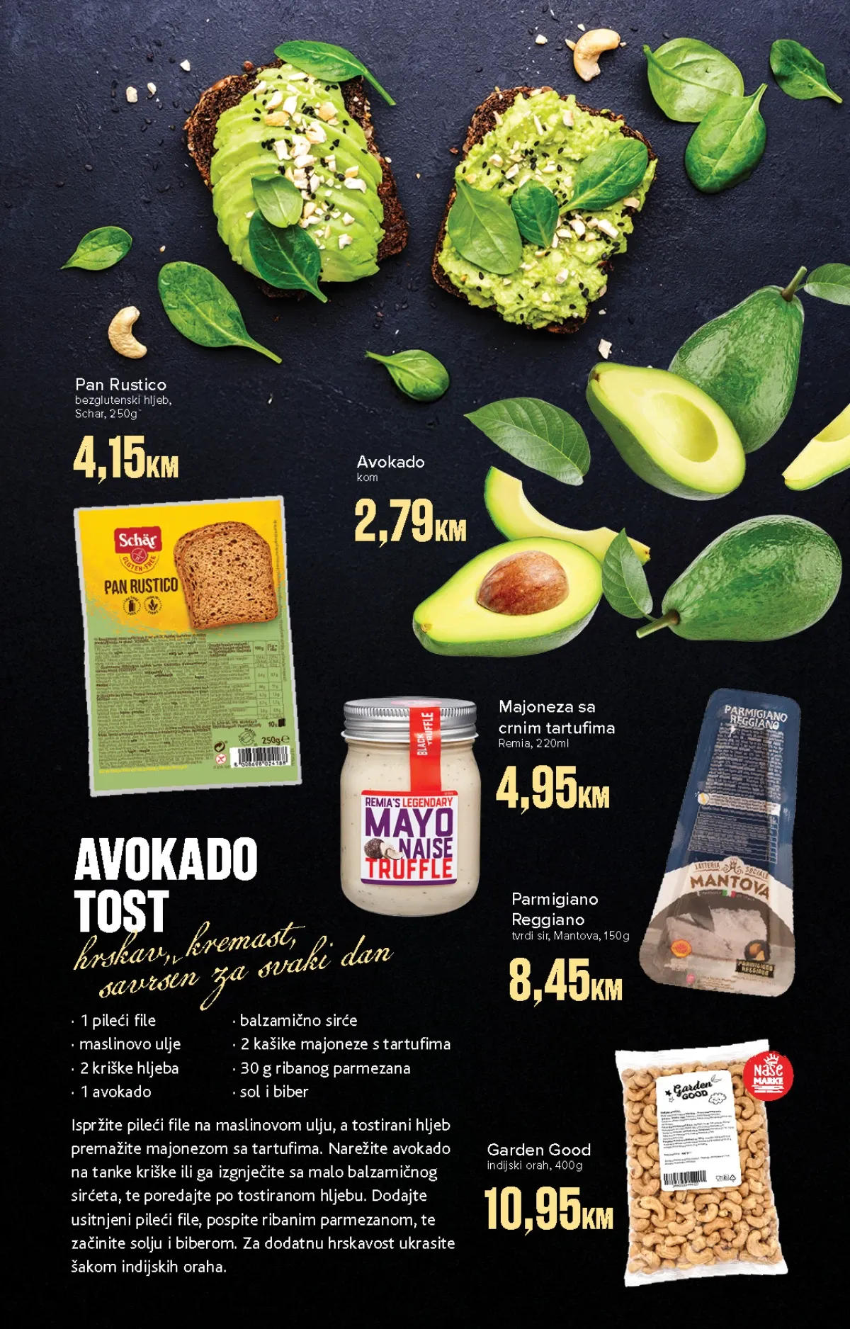 Konzum i Mercator katalog akcija strana 3 – važi od 31.8. do 14.9.2026.