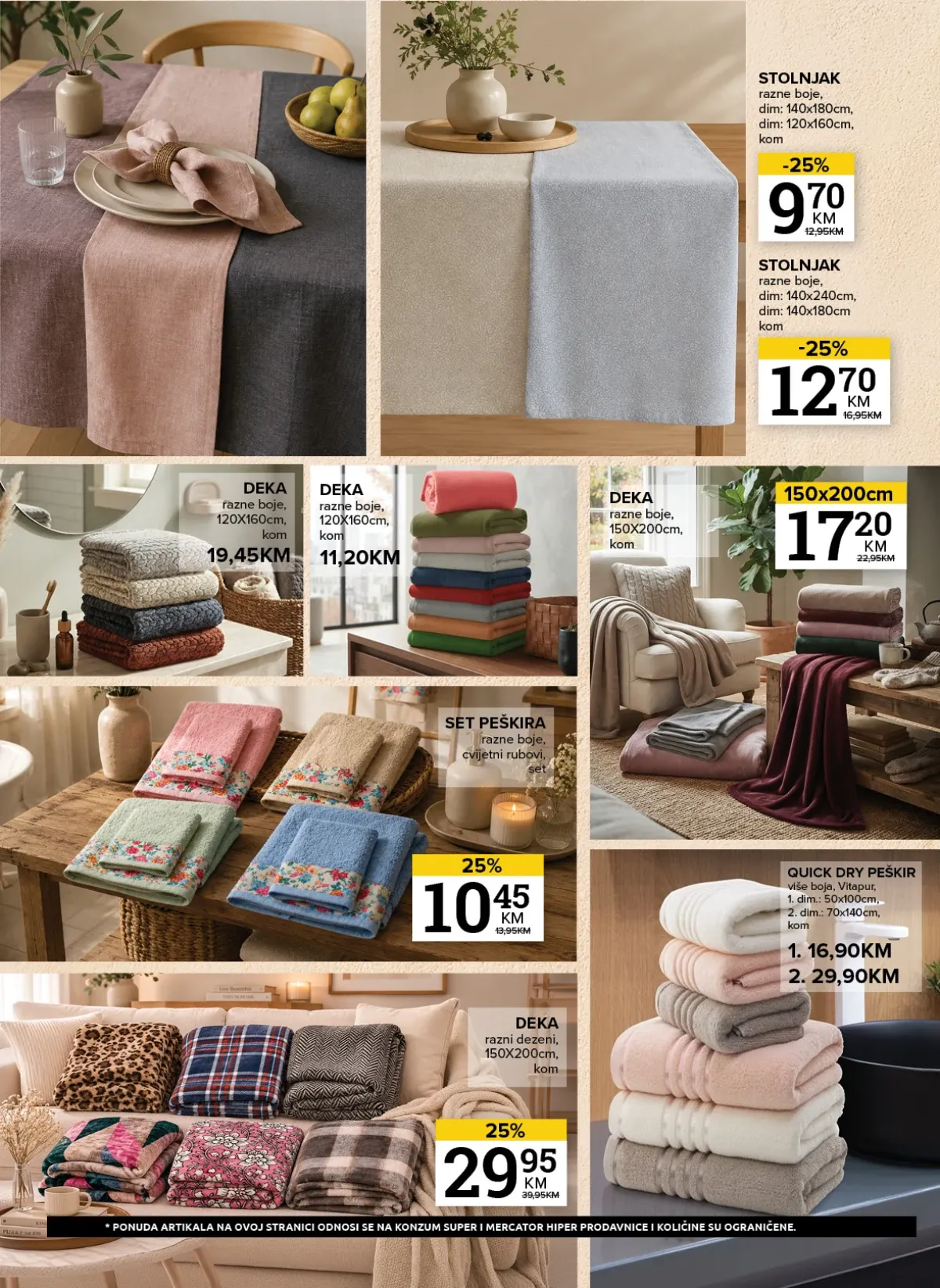 Konzum i Mercator katalog akcija strana 30 – važi od 8.9. do 14.9.2026.