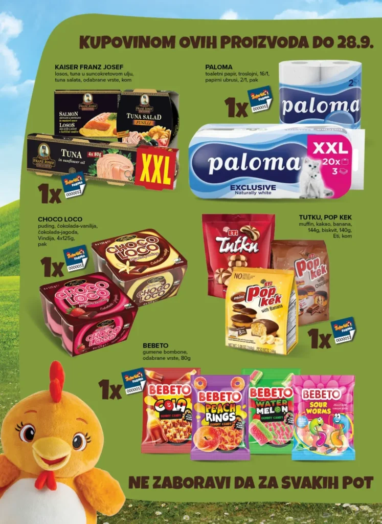 Konzum i Mercator katalog, strana 4