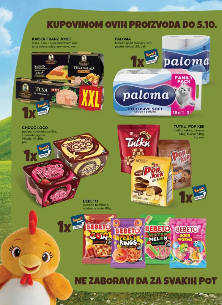 Konzum i Mercator katalog, strana 4