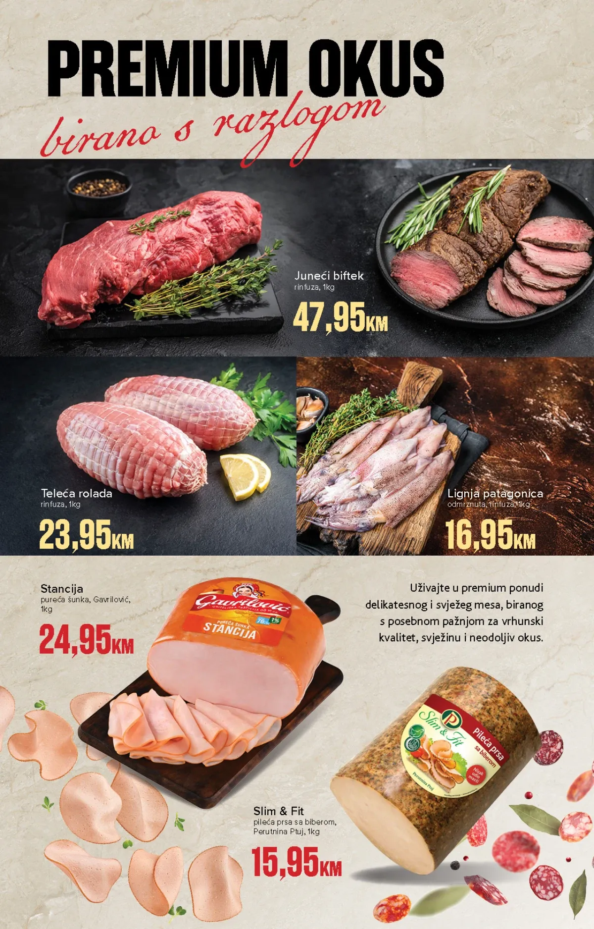 Konzum i Mercator katalog akcija strana 4 – važi od 31.8. do 14.9.2026.