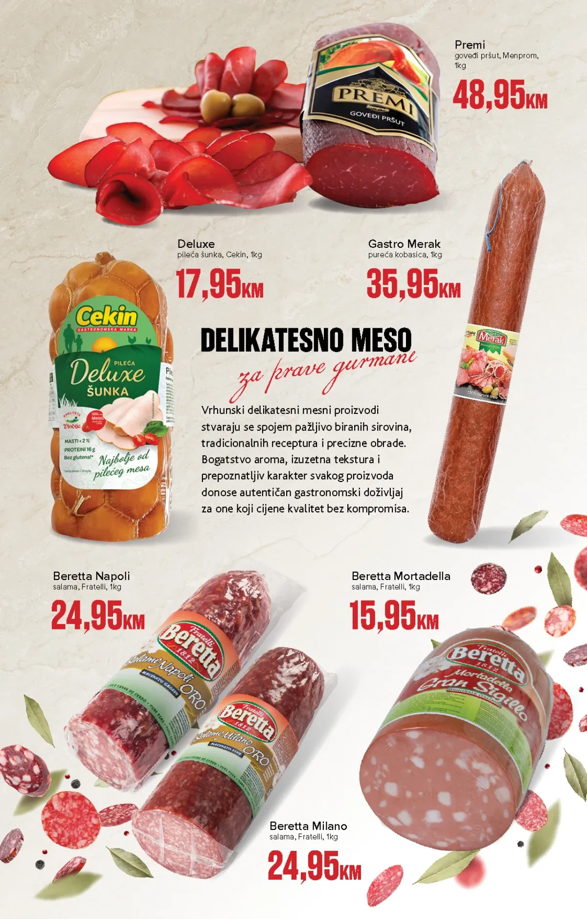 Konzum i Mercator katalog akcija strana 5 – važi od 31.8. do 14.9.2026.