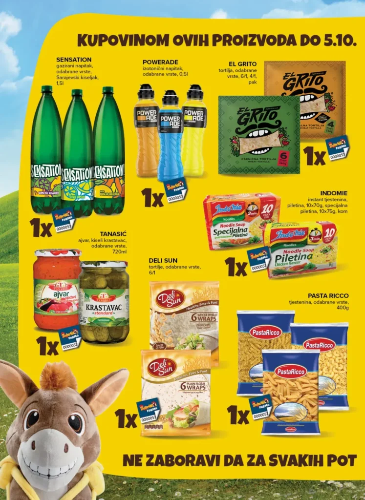 Konzum i Mercator katalog, strana 6