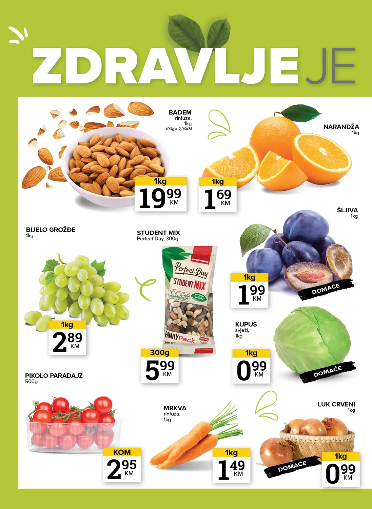 Konzum i Mercator katalog akcija strana 8 – važi od 8.9. do 14.9.2026.
