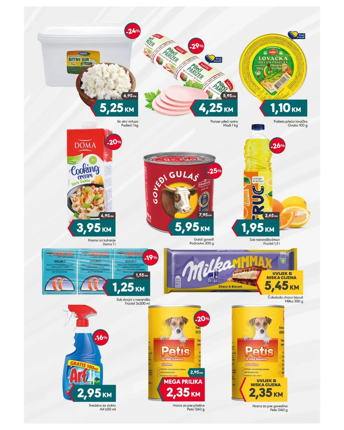 Mega diskont katalog akcija strana 2 – važi od 10.9. do 13.9.2026.