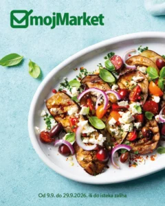 Moj market katalog akcija strana 1 – važi od 9.9. do 29.9.2026.