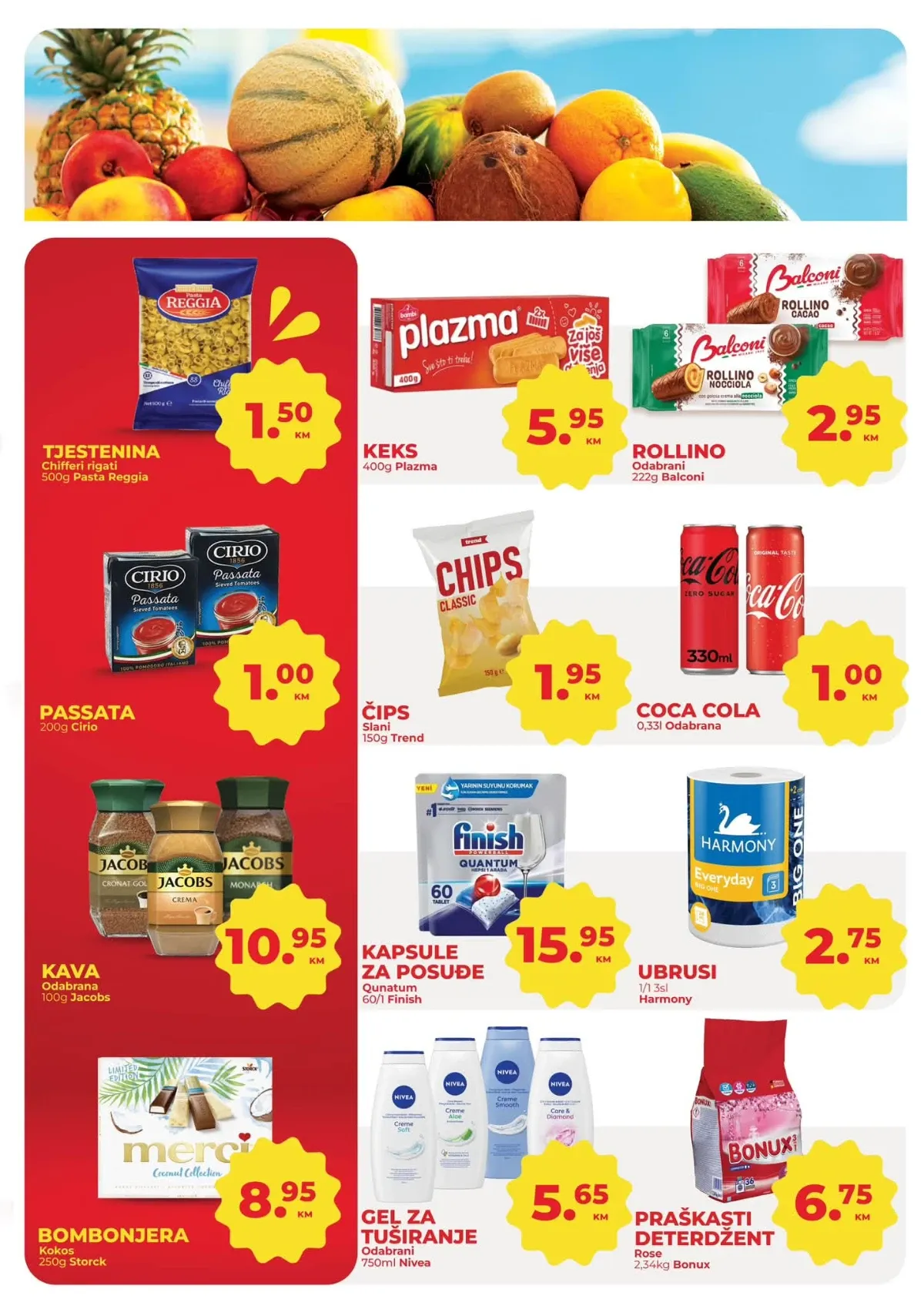 Namex katalog akcija strana 2 – važi od 3.9. do 5.9.2026.