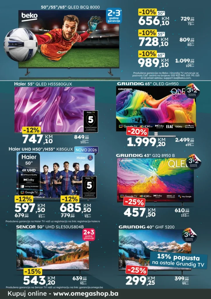 Omega Shop katalog, strana 6
