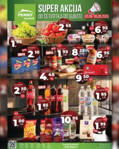 Penny katalog akcija strana 1 – važi od 3.9. do 5.9.2026.