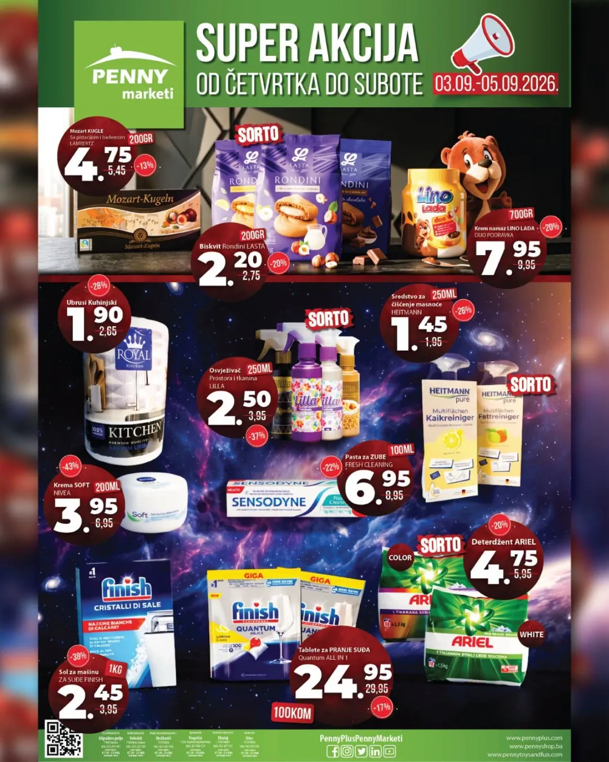 Penny katalog akcija strana 2 – važi od 3.9. do 5.9.2026.