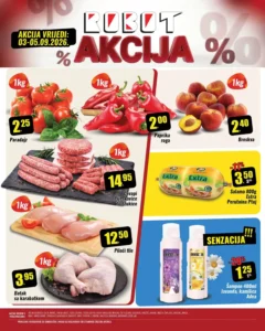 Robot katalog akcija strana 1 – važi od 3.9. do 5.9.2026.