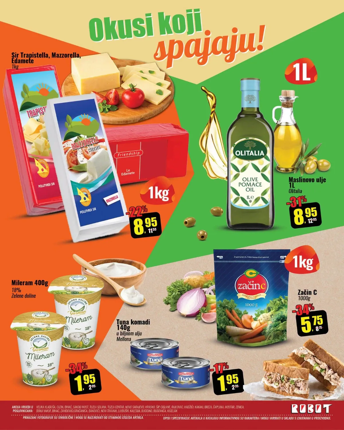 Robot katalog akcija strana 2 – važi od 3.9. do 5.9.2026.